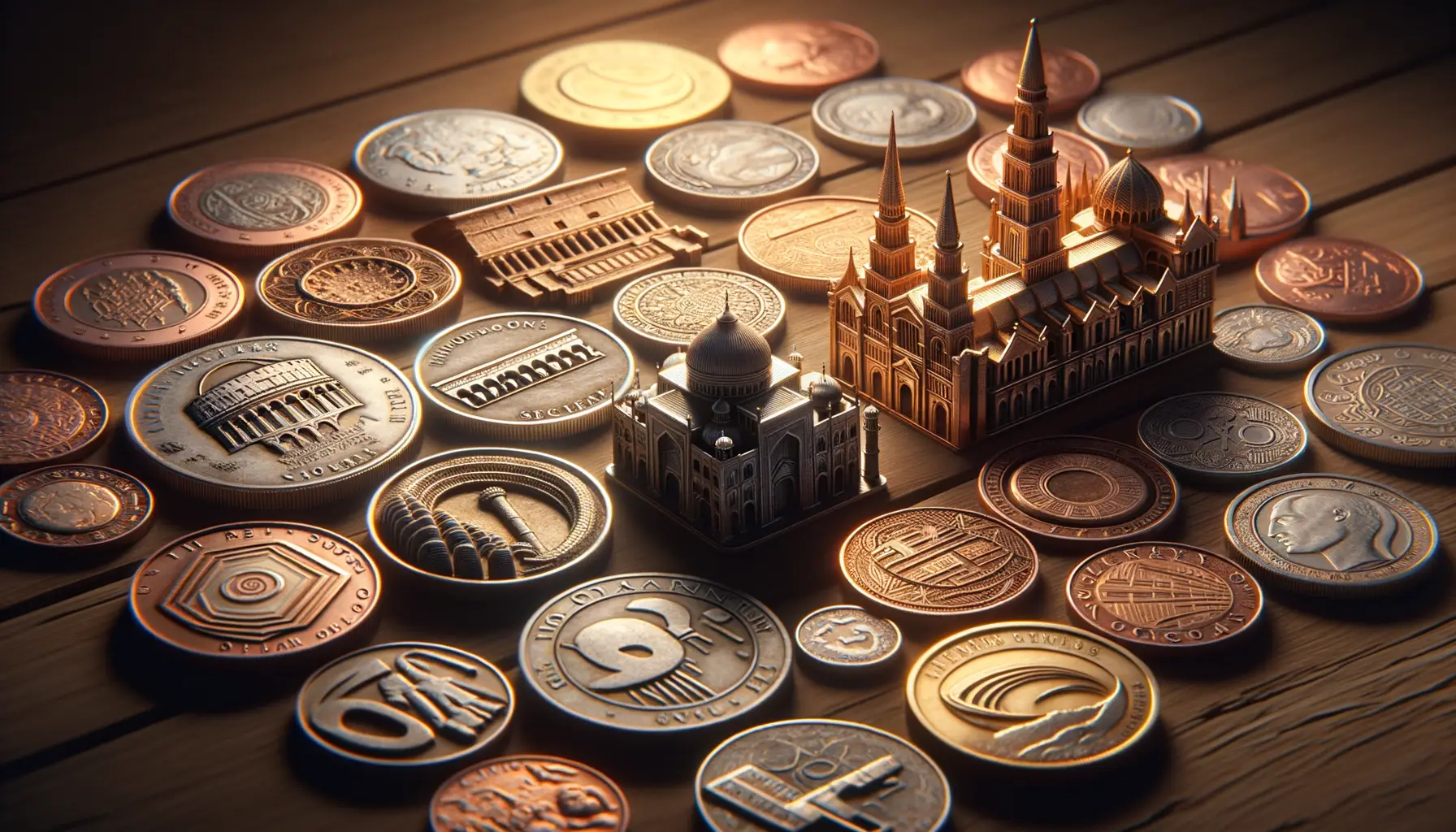 Historical Significance of Architecture on Coins