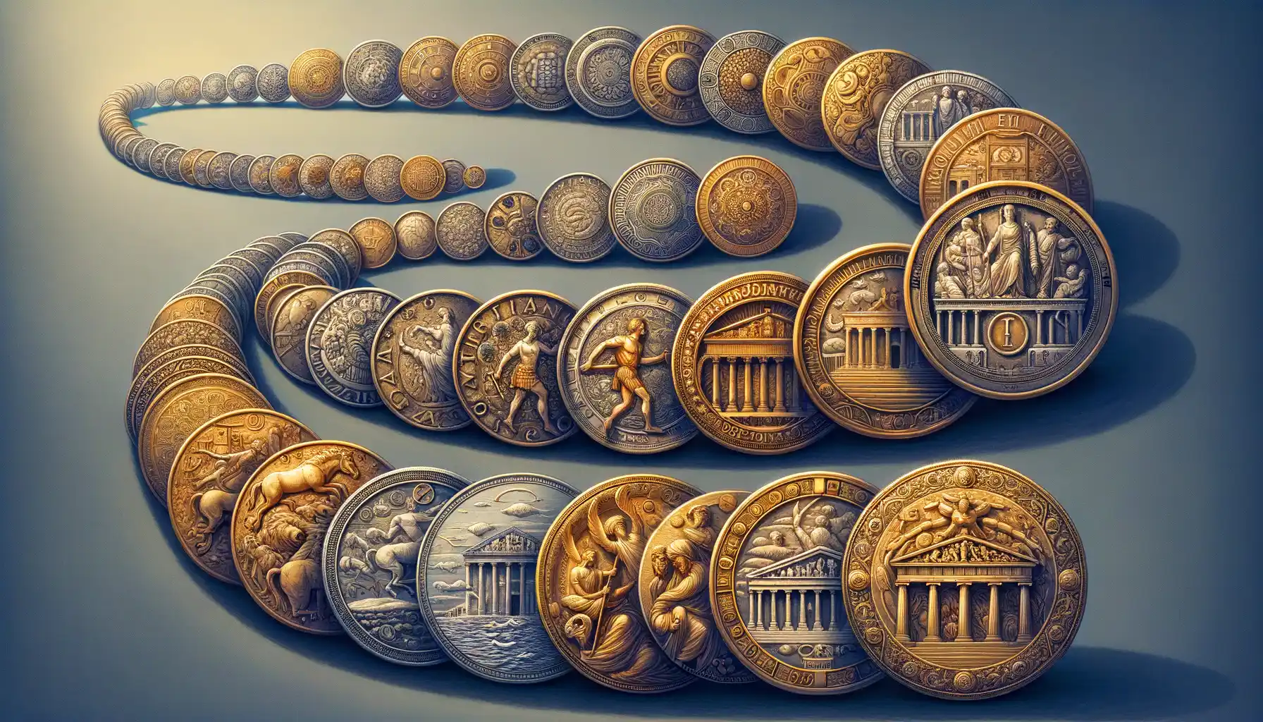 Innovations in Coin Artistry Through Different Eras